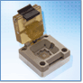 T3P with clam-shell lid for manual testing